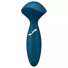   Satisfyer Mini Wand-er - wasserfester Massage-Vibrator (blau)