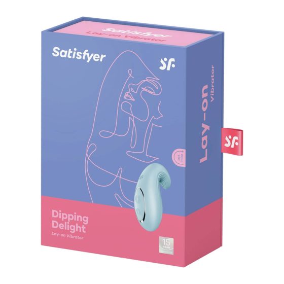 Satisfyer Dipping Delight - aufladbarer Klitorisvibrator (blau)