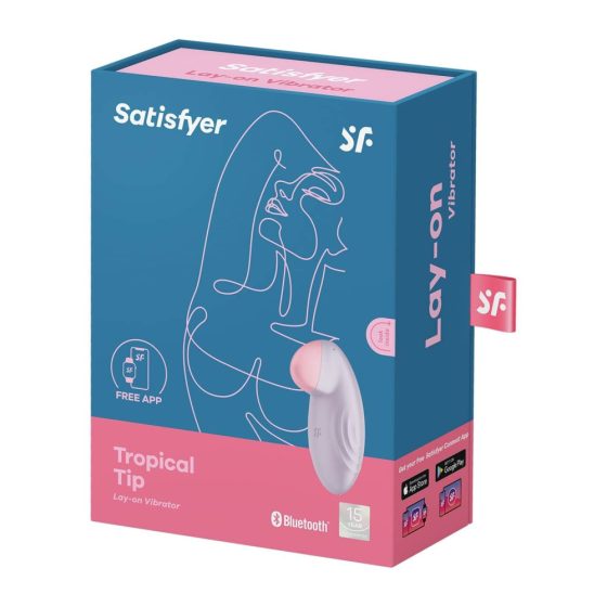 Satisfyer Tropical Tip - intelligenter Klitorisvibrator (lila)