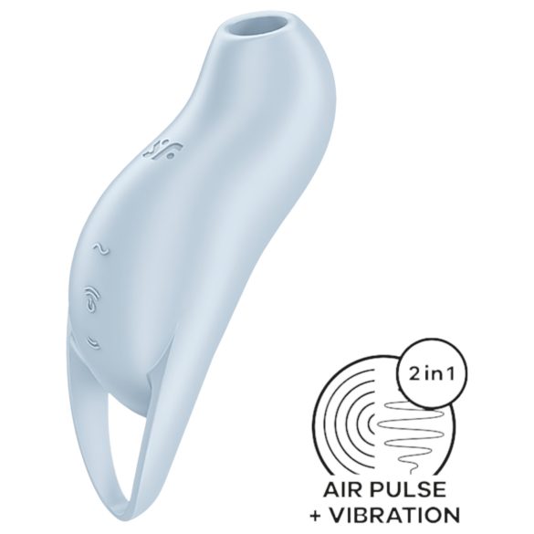 Satisfyer Pocket Pro 1 - Luftwellen-Klitorisstimulator (Blau)