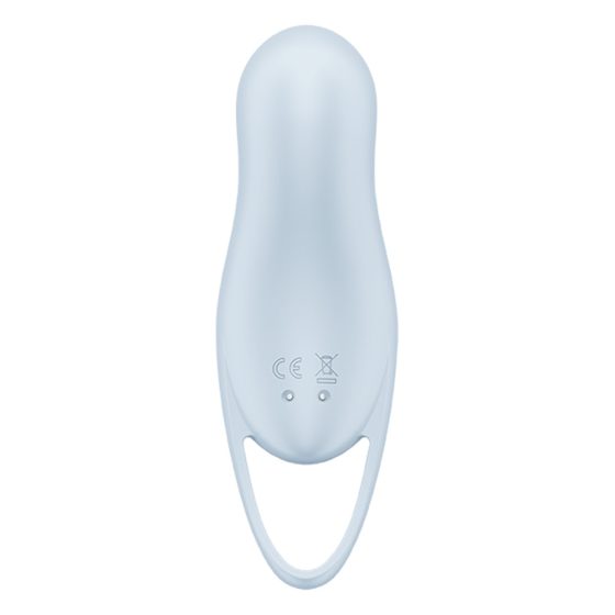 Satisfyer Pocket Pro 1 - Akkubetriebener, luftwellenvibrierender Klitoris-Stimulator (blau)