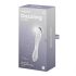 Satisfyer Dazzling Crystal 1 - beidseitiger Glasdildo (transparent)