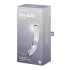 Satisfyer Double Crystal - doppelseitiger Glas-Dildo (transparent)