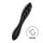 Satisfyer Dazzling Crystal 1 - doppelseitiger Glasdildo (schwarz)