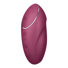   Satisfyer Tap & Climax 1 - 2in1 Vibrator und Klitoris Stimulator (Rot)