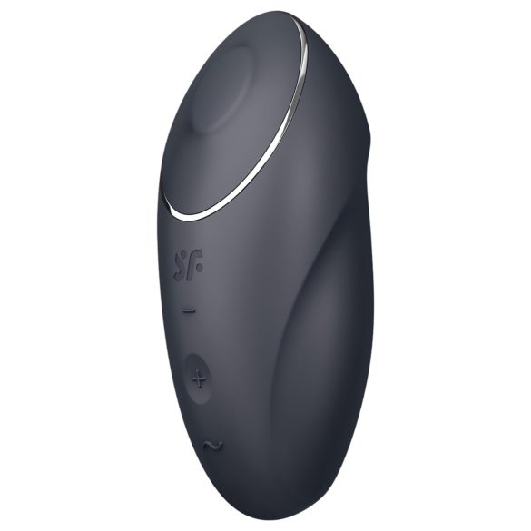 Satisfyer Tap & Climax 1 - 2in1 Klitorisvibrator (schwarz)