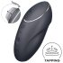 Satisfyer Tap & Climax 1 - 2in1 Klitorisvibrator (schwarz)