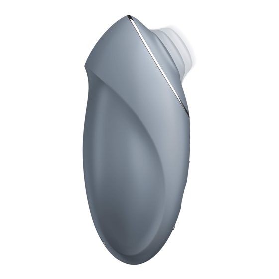 Satisfyer Tap & Climax 1 - 2in1 Vibrator und Klitorisstimulator (Grau)