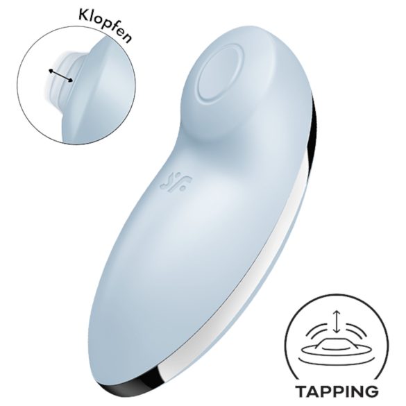 Satisfyer Tap & Climax 2 - 2in1 Klitorisstimulator & Vibrator (blau)