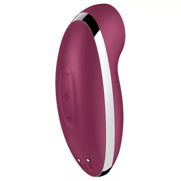Satisfyer Tap & Climax 2 - 2in1 Klitoris-Stimulator und Vibrator (rot)