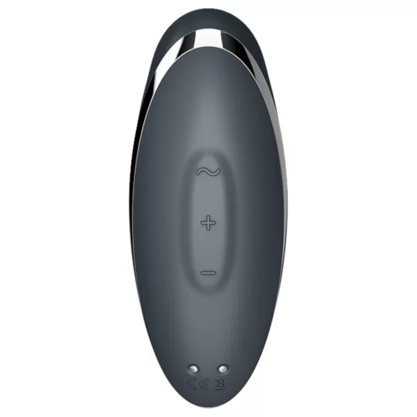 Satisfyer Tap & Climax 2 - 2in1 Klitoris-Vibrator (grau)