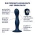 Satisfyer Double Ball-R - Gewichtsdildo (Blau)
