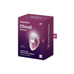   Satisfyer Cloud Dancer - aufladbarer Luftwellen-Klitoris-Stimulator (rosa-weiß)