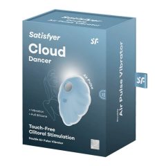   Satisfyer Cloud Dancer - Akku-Betriebener Luftwellen-Klitorisstimulator (Blau)