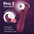 Satisfyer Pro 2 Gen3 - App-gesteuerter Klitorisstimulator mit Luftimpulsen (rot)