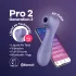 Satisfyer Pro 2 Gen3 - App-gesteuerter Druckwellen-Klitorisstimulator (lila)