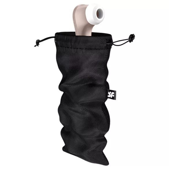 Satisfyer Treasure Bag L - diskrete Aufbewahrungstasche - mittel (schwarz)