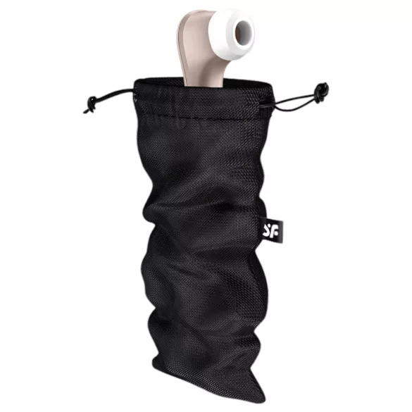Satisfyer Treasure Bag L - diskrete Aufbewahrungstasche - mittel (schwarz)