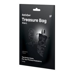   Satisfyer Treasure Bag L - Sexspielzeug Aufbewahrungstasche - Mittel (Schwarz)