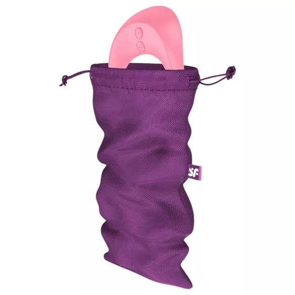 Satisfyer Treasure Bag - diskrete Aufbewahrungstasche - mittel (lila)