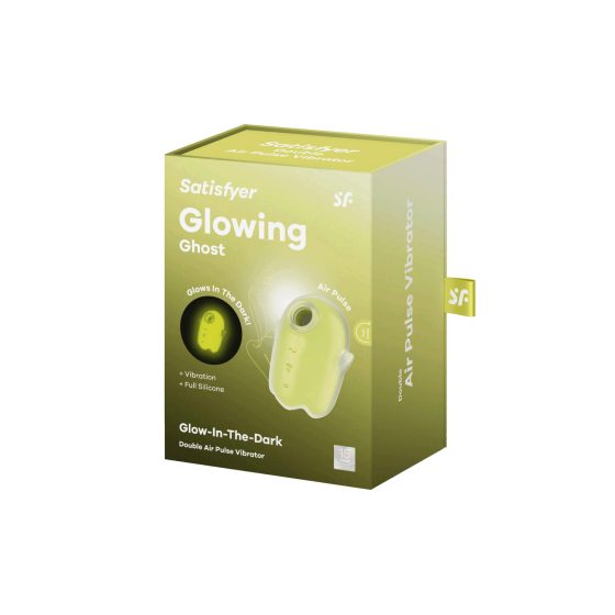 Satisfyer Glowing Ghost - leuchtender Luftwellen-Klitorisstimulator (gelb)