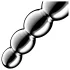 Satisfyer Star Force 1 - Kugelstahl-Dildo (Silber)
