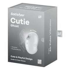   Satisfyer Cutie Geist - akkubetriebener, luftwellen Klitorisreizer (Weiß)