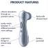 Satisfyer Pro2 Gen2 - Druckwellen-Klitorisstimulator (blau)