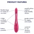 Satisfyer Elastic Game - Flexibler Paarvibrator (Pink)