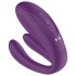 Mrow - Akku, wasserdichter 3-Motoren Duo-Vibrator (lila)