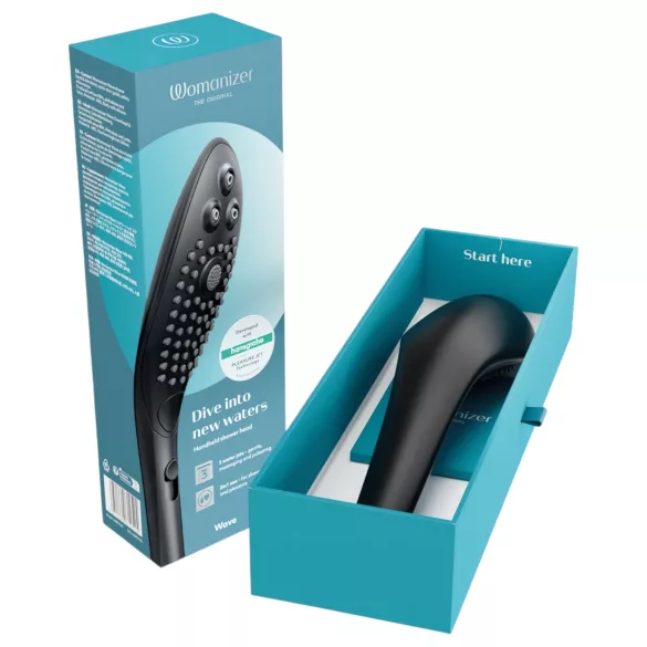 Womanizer Wave - Massageduschekopf (Schwarz)