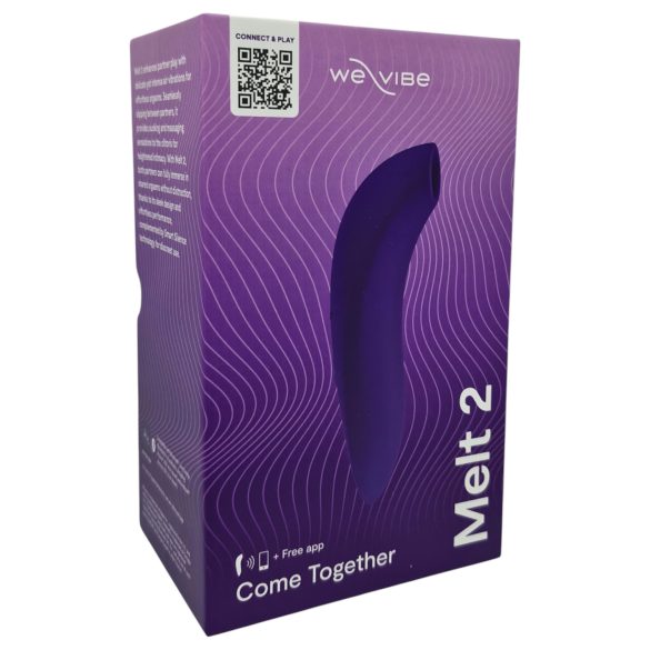 We-Vibe Melt 2 - smarte lila Druckwellen-Klitorisvibrator