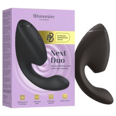 Womanizer Next Duo - 2in1 G-Punkt Vibrator (schwarz)