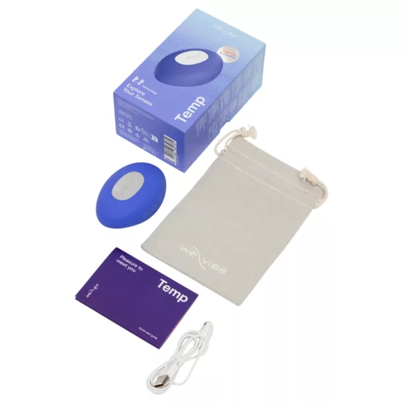 We-Vibe Temp - kühlender und wärmender Klitorisstimulator-Vibrator (blau)