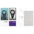 We-Vibe Verge 2 - App-gesteuerter Vibrationspenisring für Männer (schwarz)