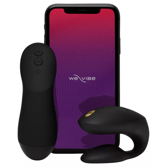 We-Vibe Chorus Pro - intelligenter, fernsteuerbarer Paarvibrator (Schwarz)