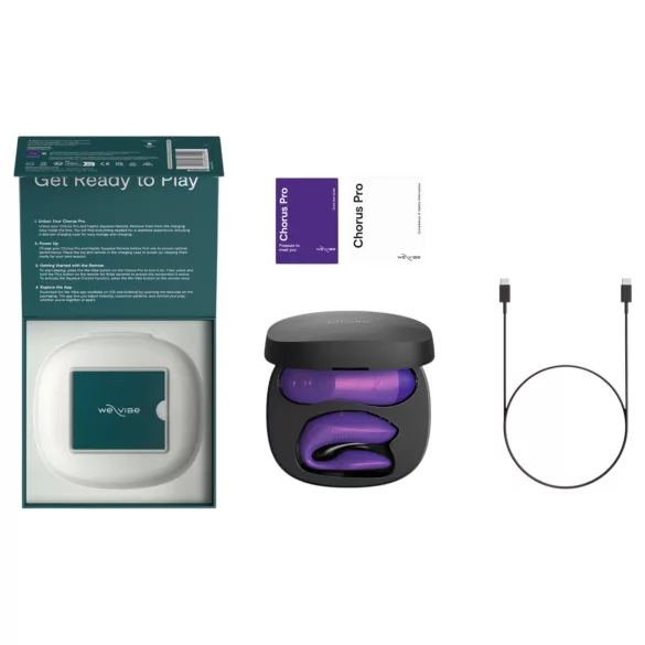 We-Vibe Chorus Pro - Paarvibrator mit App- und Fernbedienungssteuerung (lila)