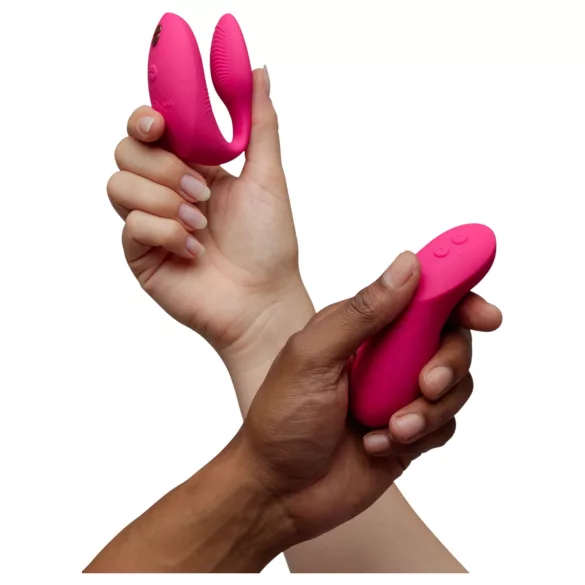 We-Vibe Chorus Pro - Paarvibrator mit App- und Fernbedienung (pink)