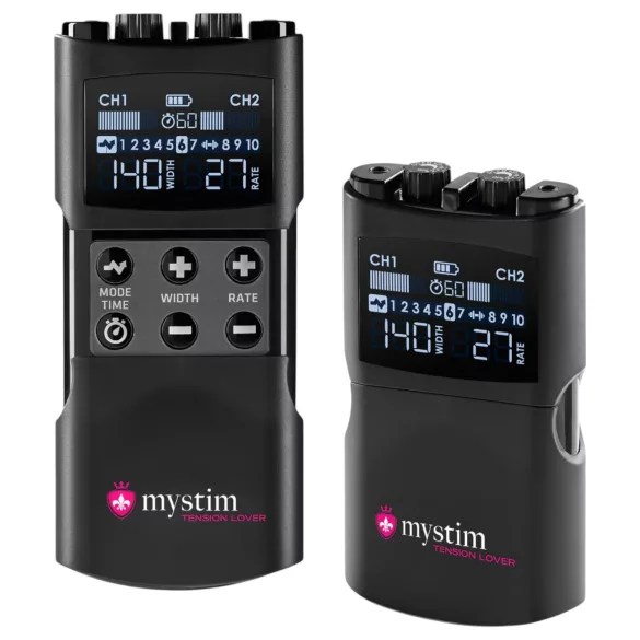 mystim Tension Lover 2 - digitales Elektro-Set (schwarz)