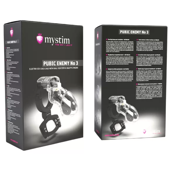 Mystim Public Enemy NO 3 - Elektro-Peniskäfig