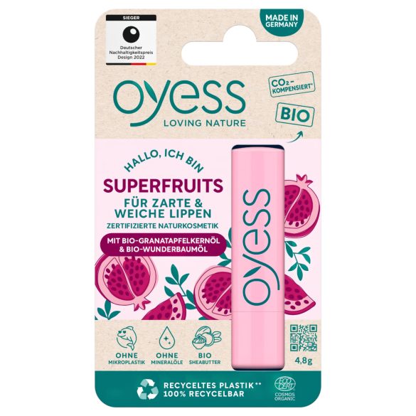 Oyess BIO - Fruchtiger Lippenbalsam