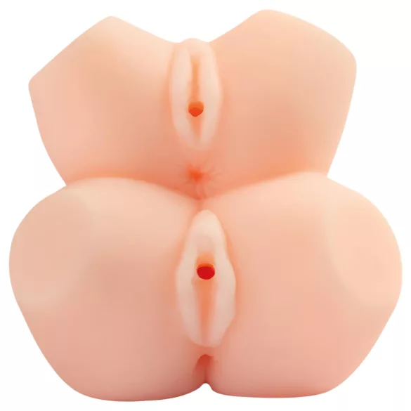 TAMASHII Mutter und Tochter - Hentai Doppel-Masturbator mit zwei künstlichen Vaginen (natur)