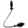 Seven Creations Fanny Hill's - aufblasbarer vibrierender Analplug (schwarz)
