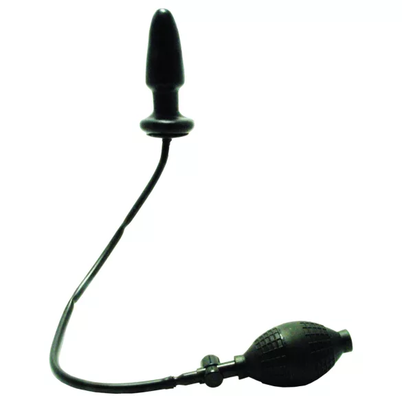 Seven Creations Fanny Hill's - aufblasbarer vibrierender Analplug (schwarz)