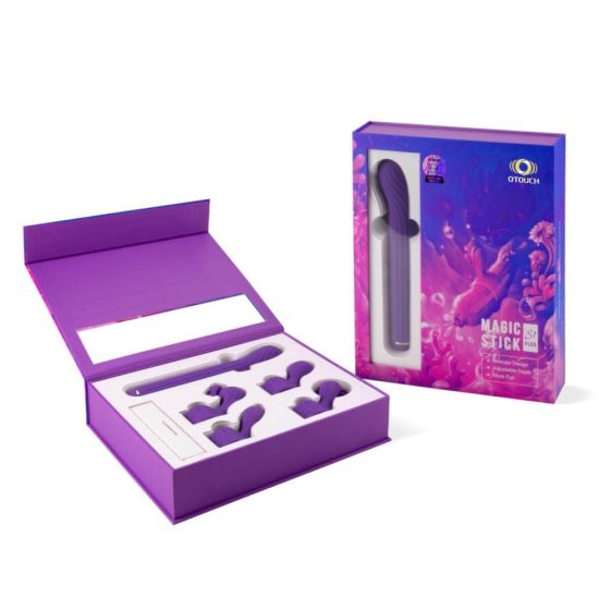 Magic Stick - austauschbarer Klitorisarm Vibrator (lila)