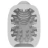 VIBEGGS Naughty Nubs - vibrierendes Eier-Masturbator (weiß)