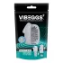 VIBEGGS Naughty Nubs - vibrierendes Eier-Masturbator (weiß)