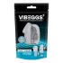 VIBEGGS Twisty Tongues - Vibro Ei Masturbator (Weiß)