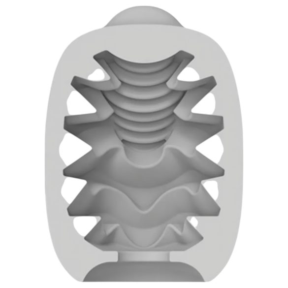 VIBEGGS Candy Curves - Vibroei Masturbator (Weiß)