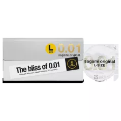 Sagami Original 0,01 L - Kondom - 58mm (5Stk)